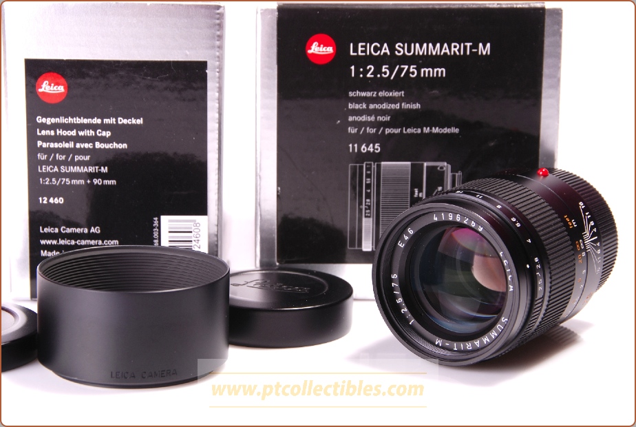 LEICA 75/2.5 summarit M set  6 bit